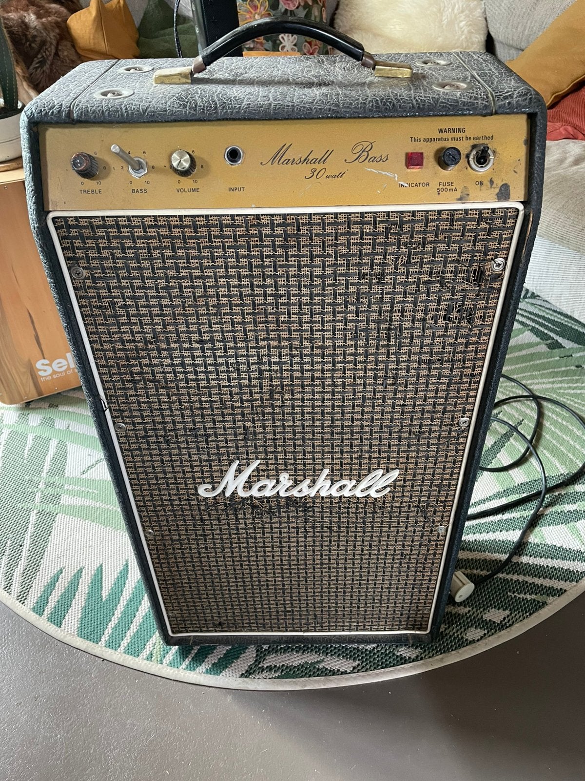 Marshall 70s basversterker - 30 watt, Muziek en Instrumenten, Versterkers | Bas en Gitaar, Ophalen, Gebruikt, Basgitaar, Minder dan 50 watt