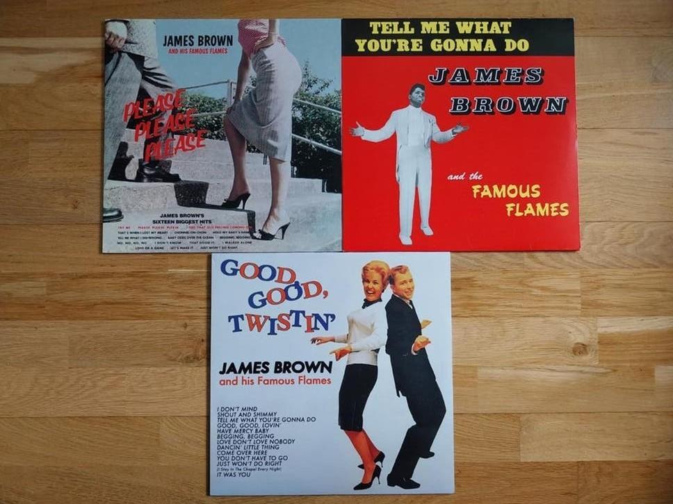 3 Lp's - JAMES BROWN, Ophalen of Verzenden, Zo goed als nieuw