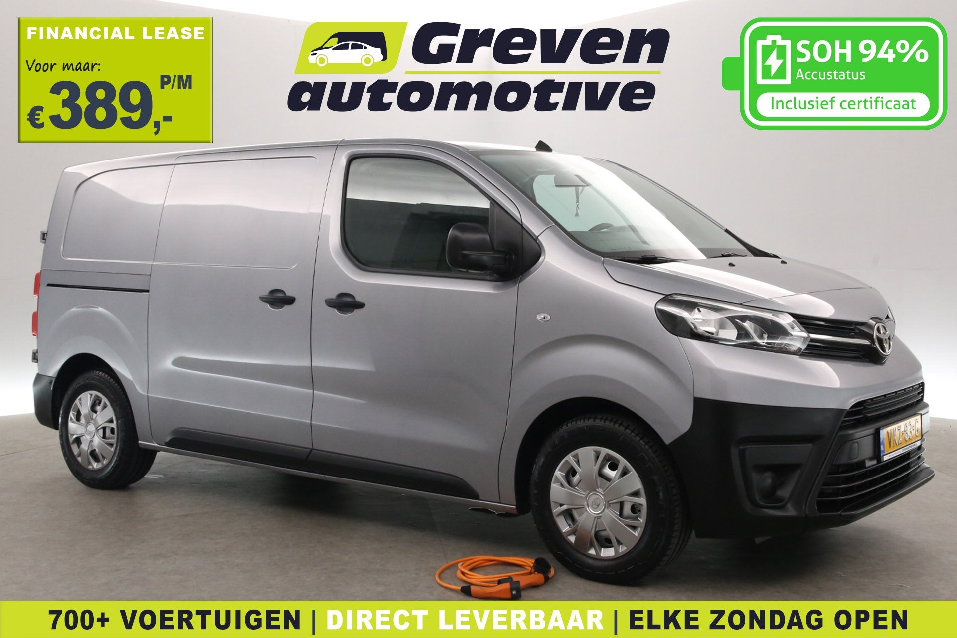 Toyota PROACE Electric Worker Extra Range 75 kWh L2H1 | Snel, Auto's, Bestelauto's, Bedrijf, Te koop, ABS, Airbags, Airconditioning