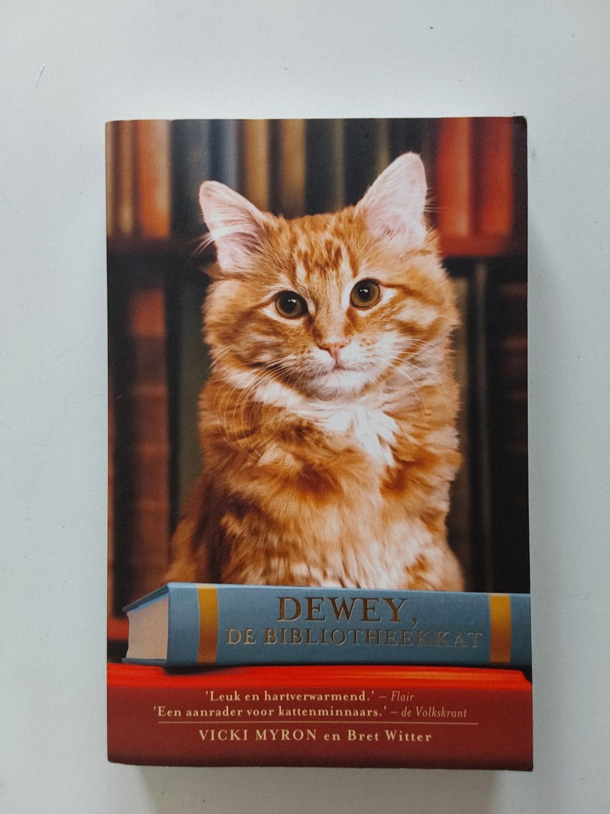 Vicky Myron en Bret Witter : Dewey 🐱, de bibliotheekkat, Ophalen of Verzenden, Zo goed als nieuw, Vicky Myron en Bret Witter