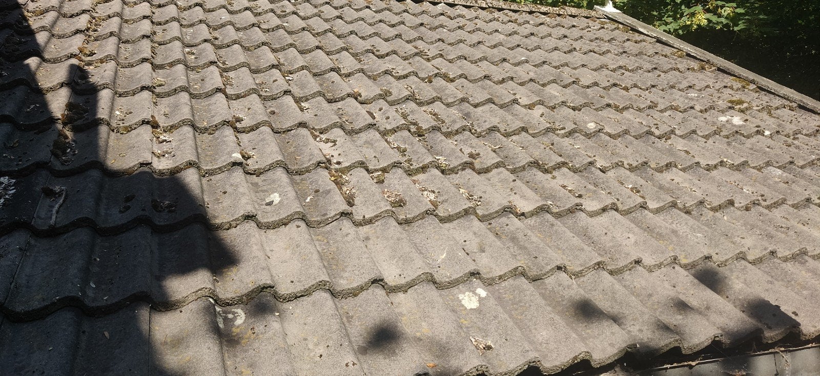 Dakpannen sneldekkers 150 m2 gratis af te halen, Ophalen, Gebruikt, Steen of Klei, 15 m² of meer