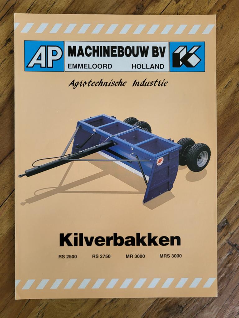 tractor folder AP machinebouw kilverbakken, Ophalen of Verzenden, Zo goed als nieuw