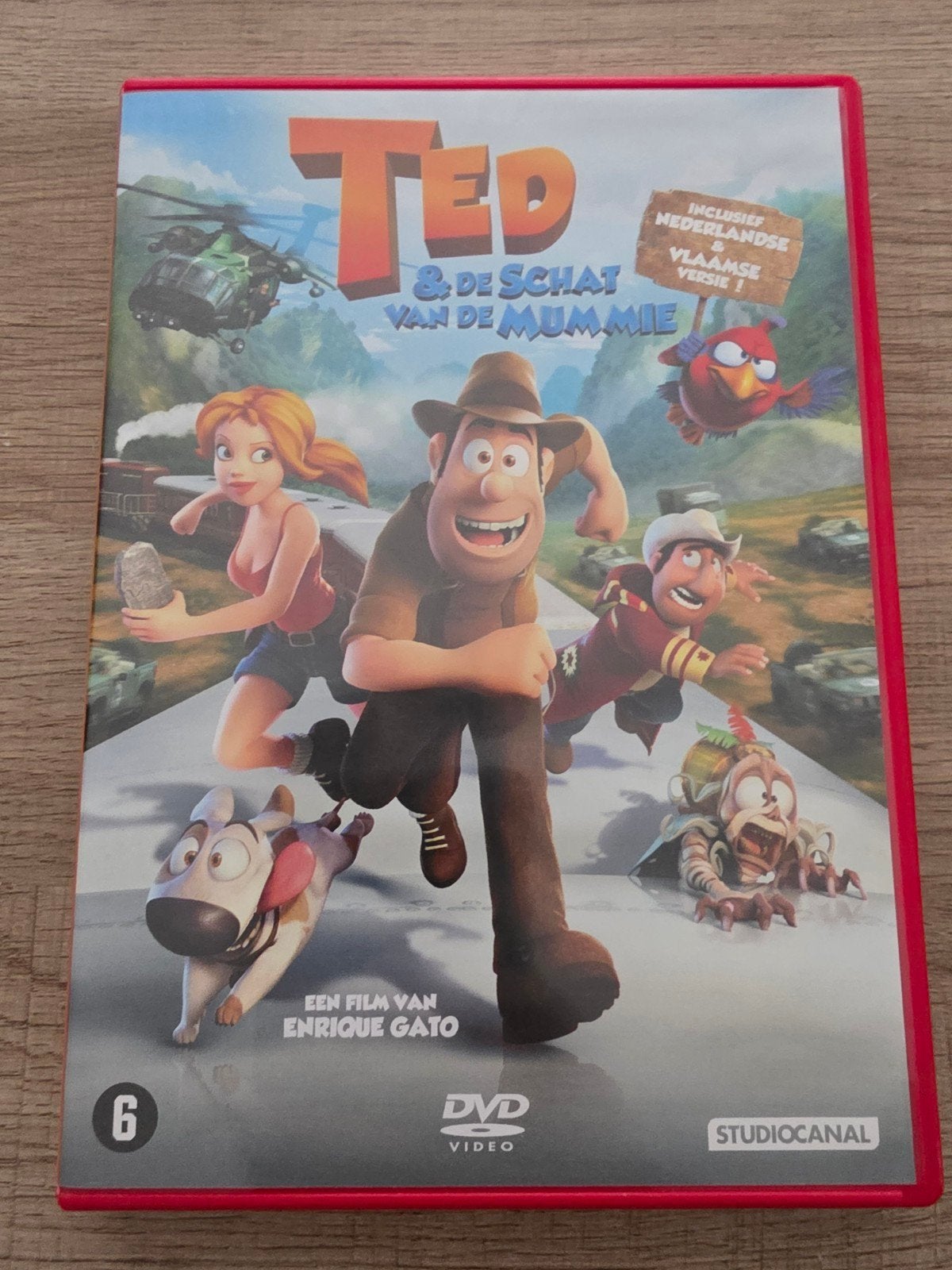 Ted & de schat van de mummie, Alle leeftijden, Ophalen of Verzenden, Zo goed als nieuw, Amerikaans