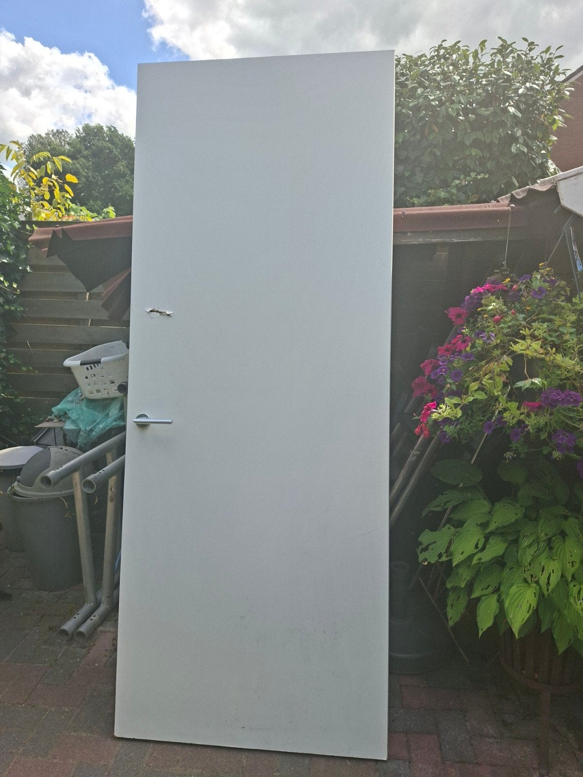 Cando Binnendeur Opdek 231,5 x 90 cm (Bouwbesluit), Ophalen, Gebruikt, 80 tot 100 cm, 215 cm of meer
