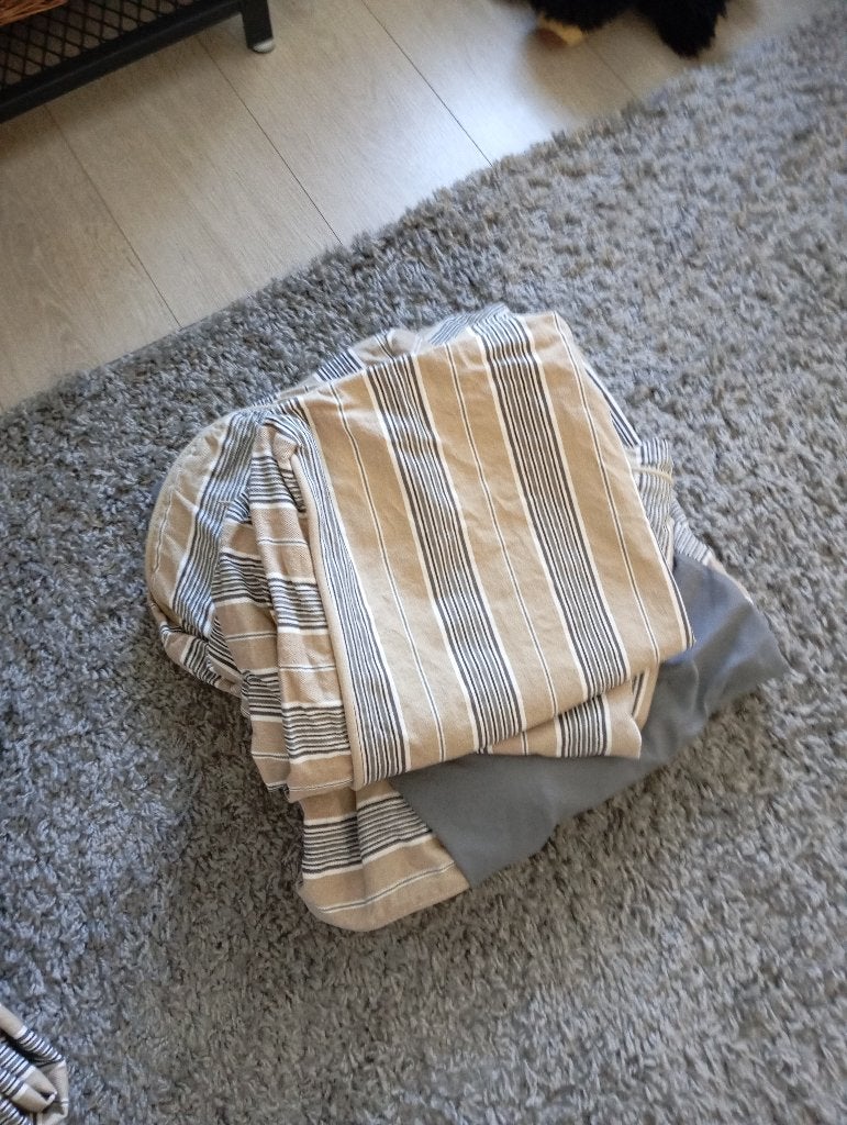 Ektorp hoezen, Gebruikt, Driepersoons, 75 tot 100 cm, Ophalen of Verzenden