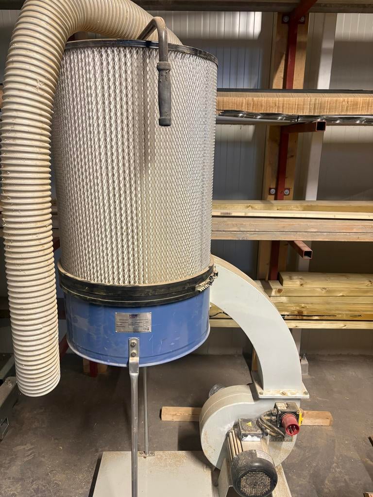 Krachtige Afzuiger 2pk op Krachtstroom - Zo Goed Als Nieuw, Doe-het-zelf en Verbouw, Ventilatie en Afzuiging, Ophalen, Zo goed als nieuw