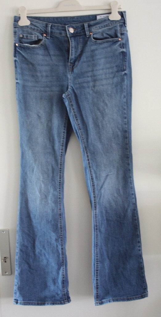 spijkerbroek maat m, Ophalen of Verzenden, Gedragen, Blauw, W30 - W32 (confectie 38/40)