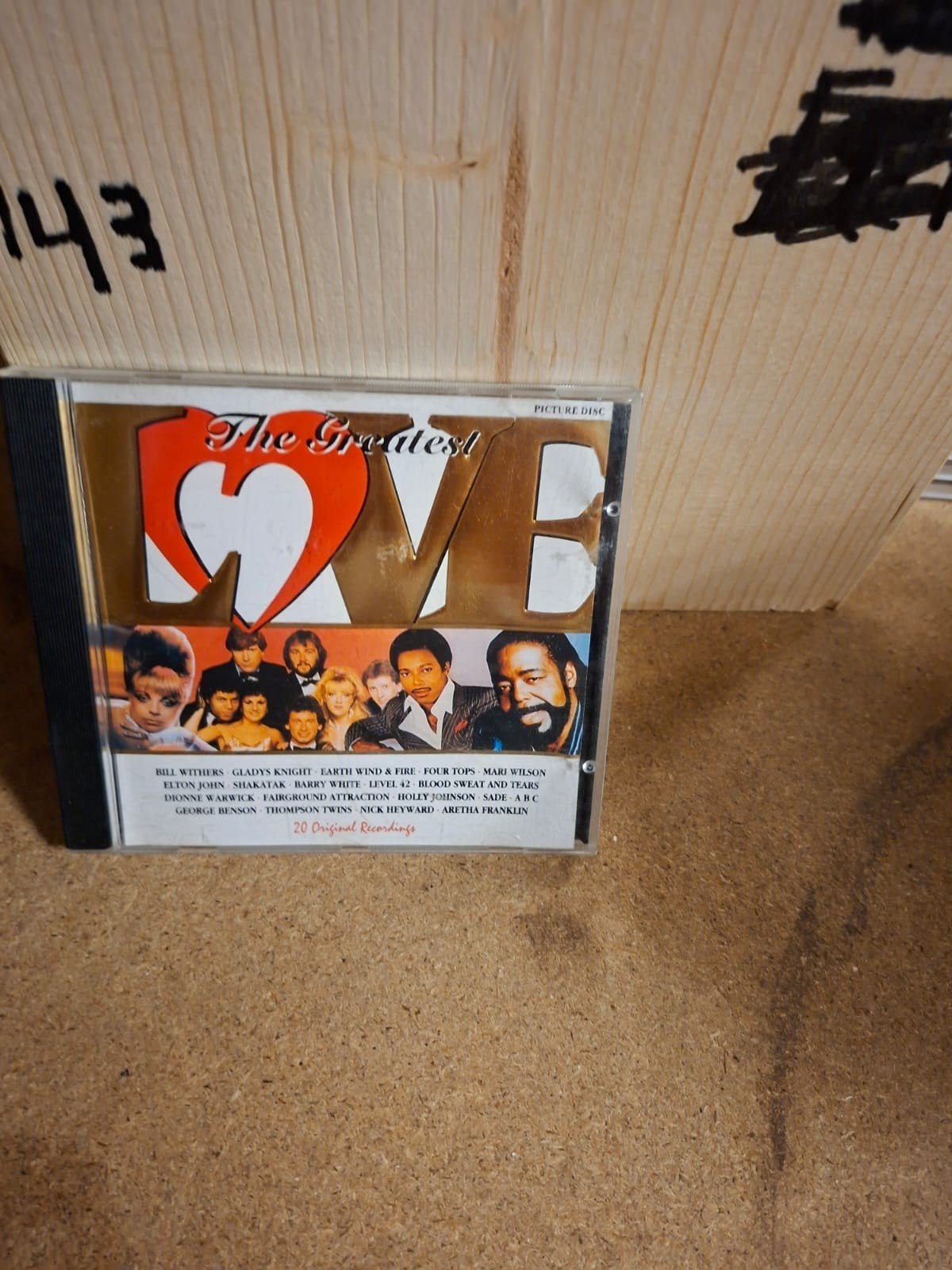 The Greatest Love CD - Diverse Artiesten (Picture Disc), Gebruikt, Pop, Ophalen of Verzenden, Verzamelalbum