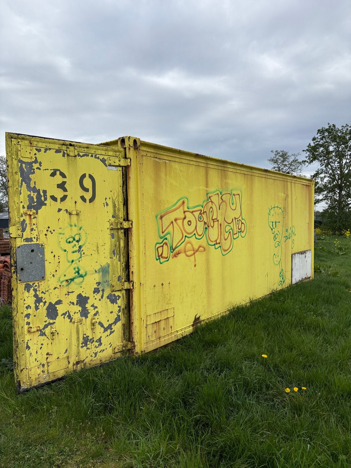 Opslagcontainer, Ophalen