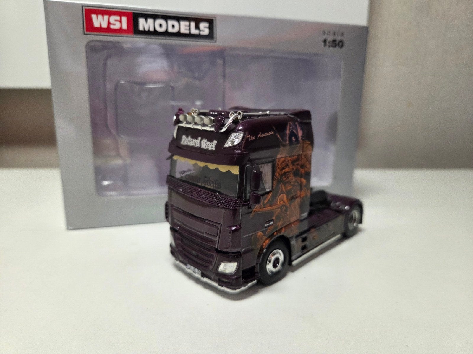 WSI DAF XF SSC Roland Graf nieuw, Ophalen of Verzenden, Nieuw, Bus of Vrachtwagen, Wsi