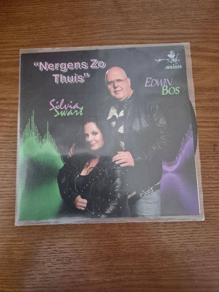 Silvia Swart en Edwin Bos, Ophalen of Verzenden, Zo goed als nieuw, 7 inch, Levenslied of Smartlap