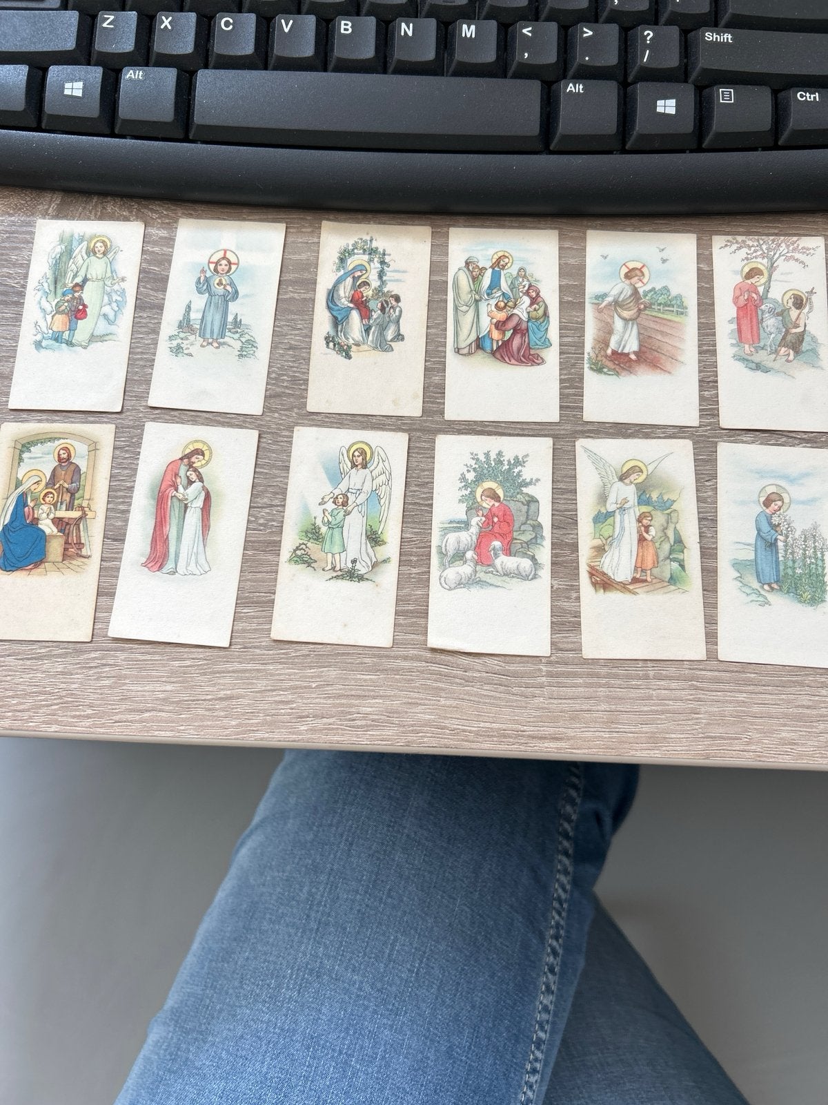 Collectie Oude Religieuze Prentjes - Diverse Afbeeldingen, Ophalen of Verzenden, Gebruikt, Kaart of Prent, Christendom | Katholiek