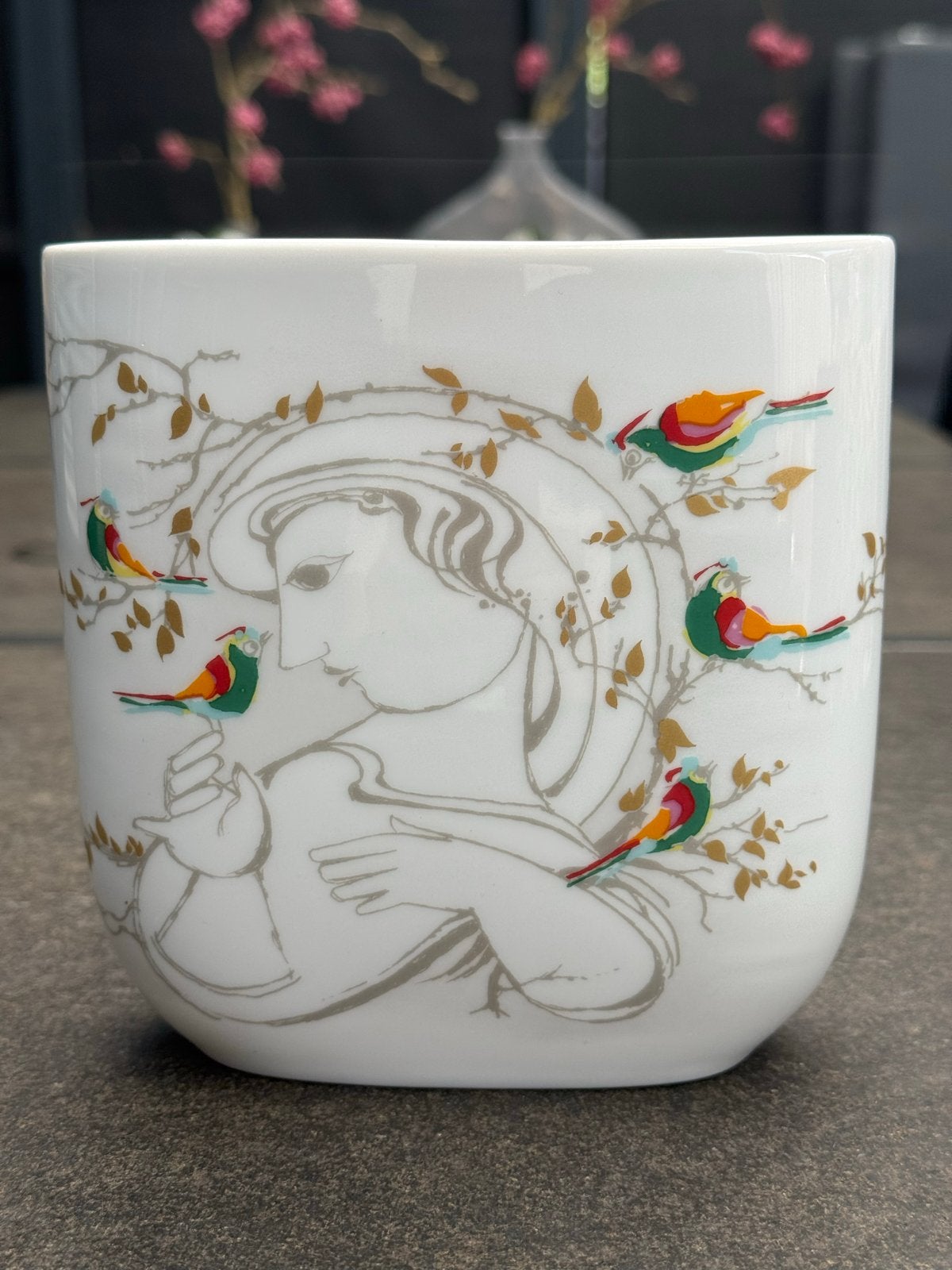 Rosenthal Studio-Linie Vaas - Bjørn Wiinblad 'Die Zauberflöt, Ophalen of Verzenden