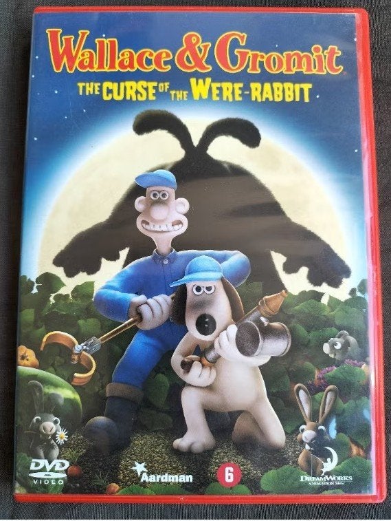 DVD: Wallace & Gromit - Curse of the Were rabbit - Zeldzaam, Alle leeftijden, Nederlands, Overige soorten, Ophalen of Verzenden