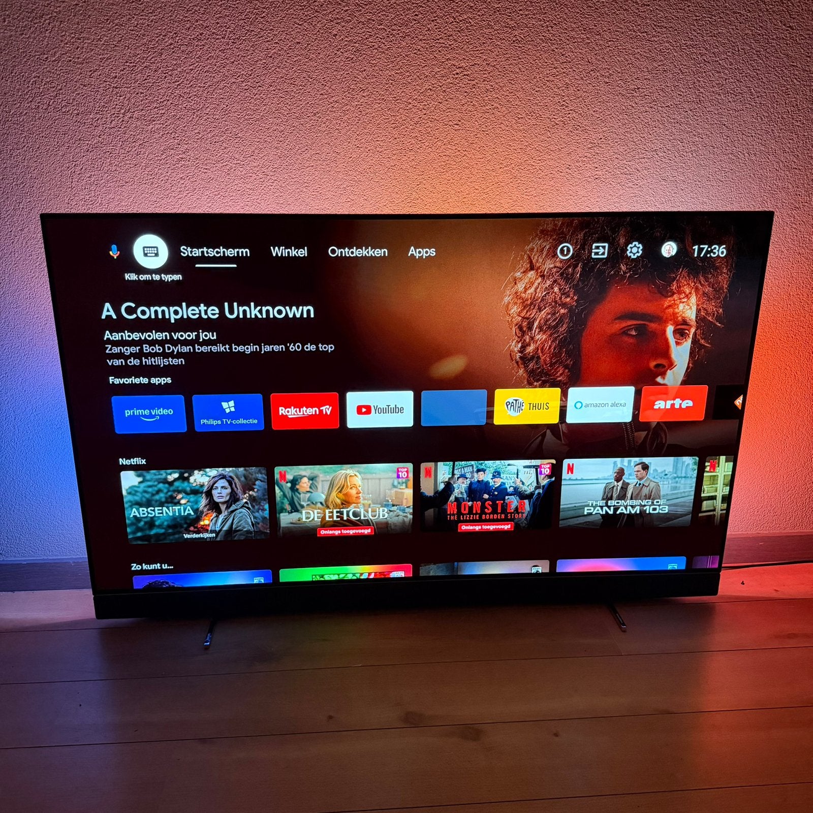 Foto 5 van Philips 55 inch Oled Televisie Bowers en Wilkins Soundbar
