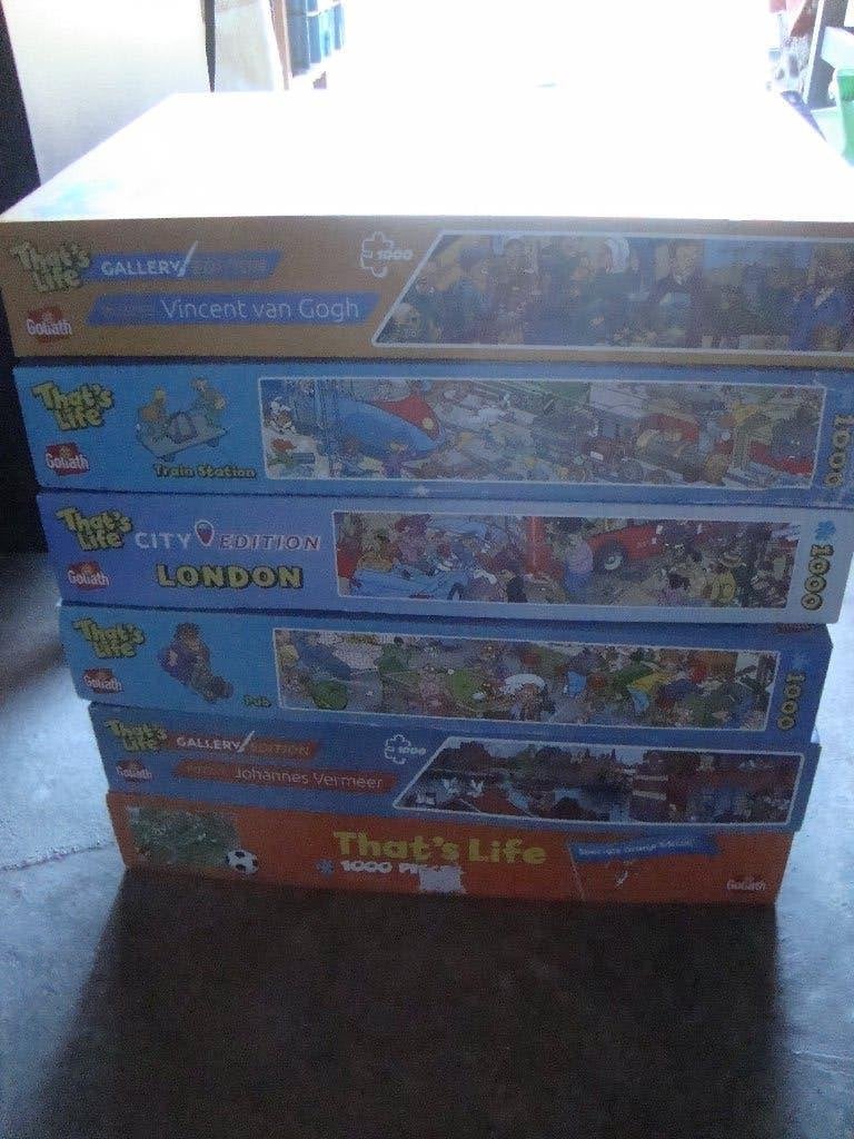 That s life puzzels, Ophalen of Verzenden, 500 t/m 1500 stukjes, Zo goed als nieuw, Legpuzzel