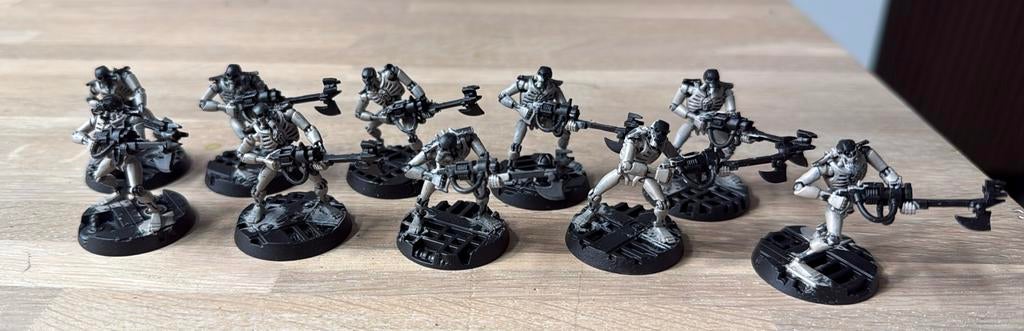 Warhammer 40k 10x necron warriors #2, Ophalen of Verzenden, Zo goed als nieuw, Warhammer