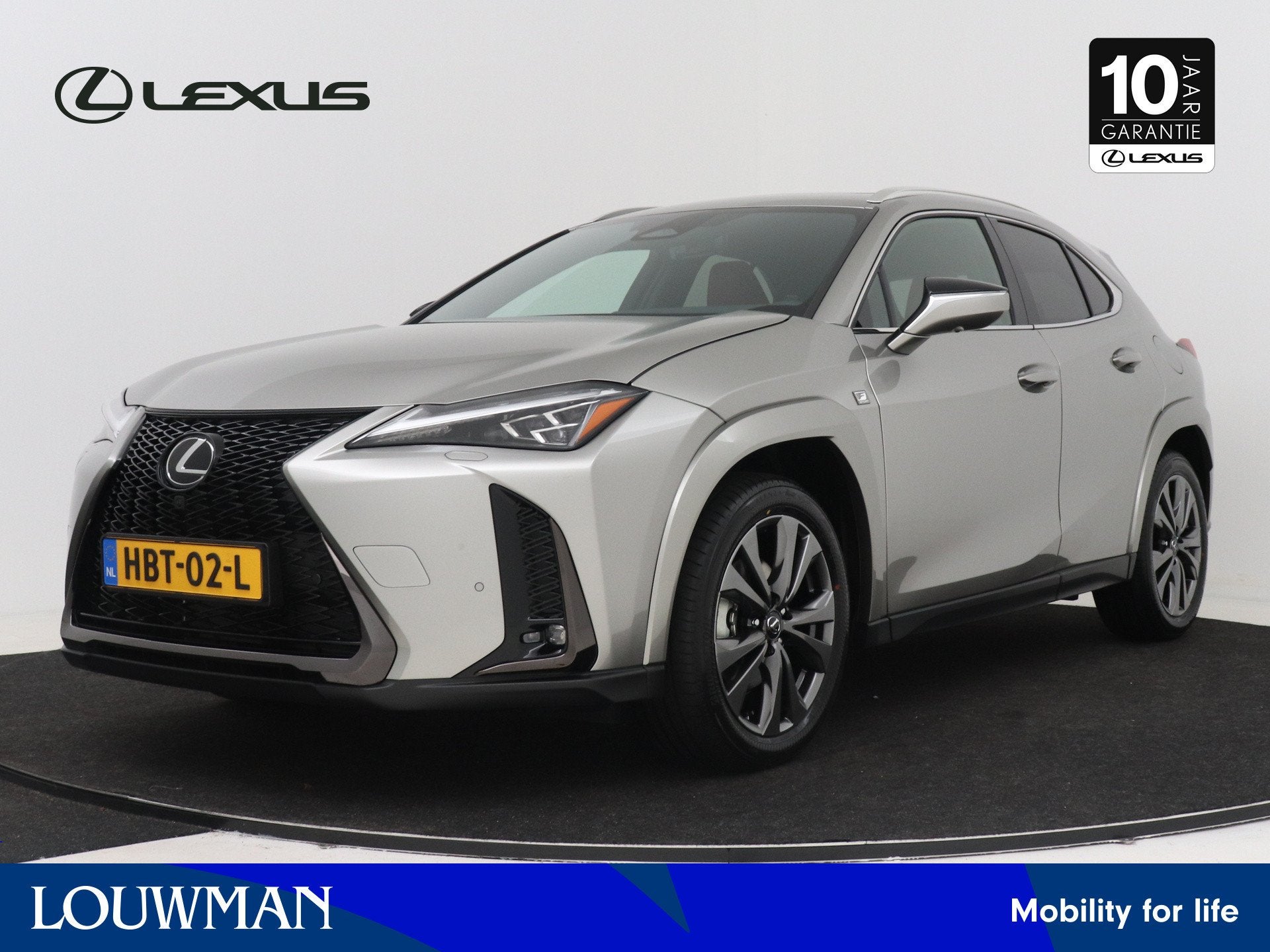 Lexus UX 300h F SPORT Line | 360 Camera | Leder | LM velgen, Auto's, Lexus, 4 cilinders, 184 pk, 1987 cc, Zilver of Grijs
