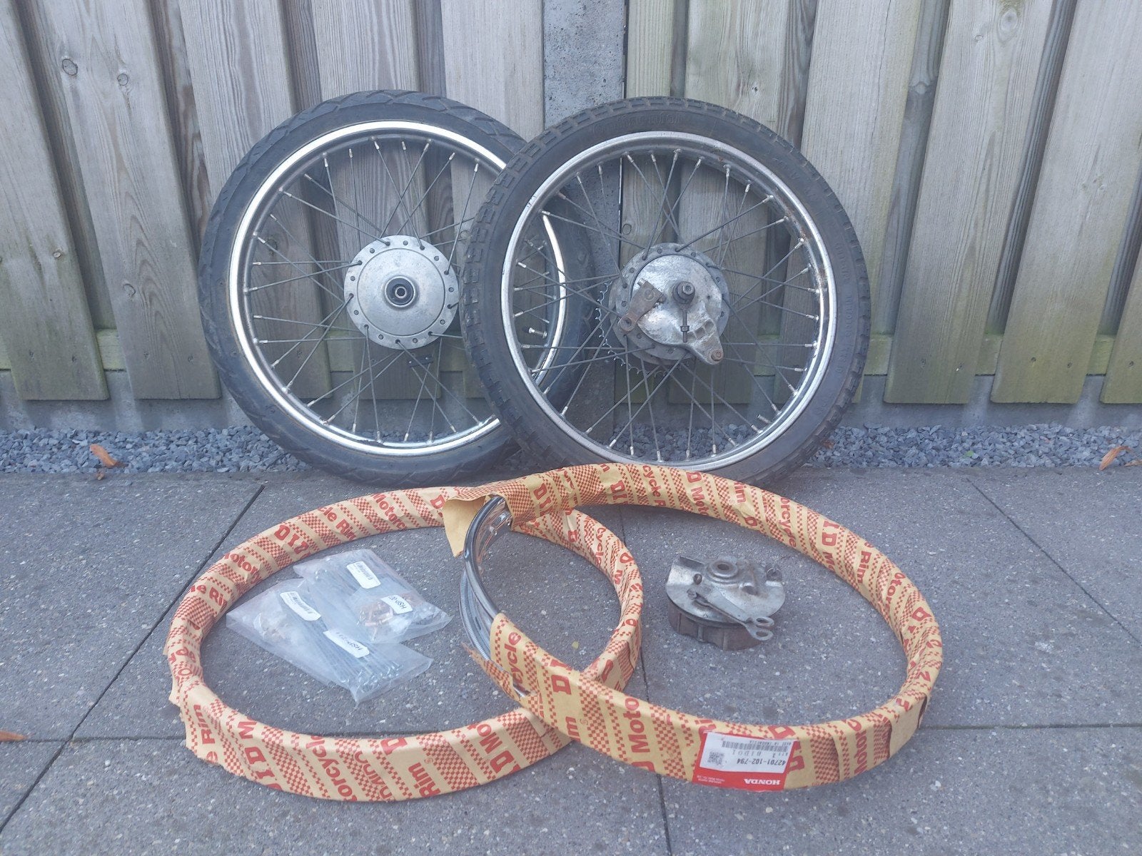 honda velgen, spaken en naven c50, ss50, cd50, Ophalen, Nieuw, Overige typen, Overige merken