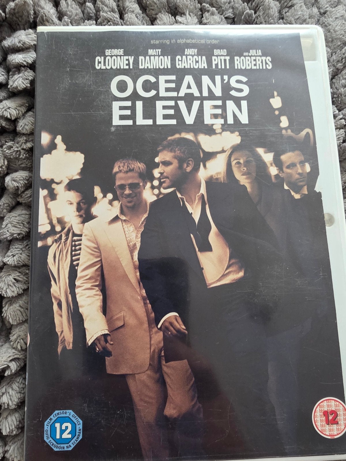 Ocean's Eleven DVD - George Clooney, Brad Pitt, Bonusmateriaal, Ophalen of Verzenden, Vanaf 12 jaar, Gebruikt