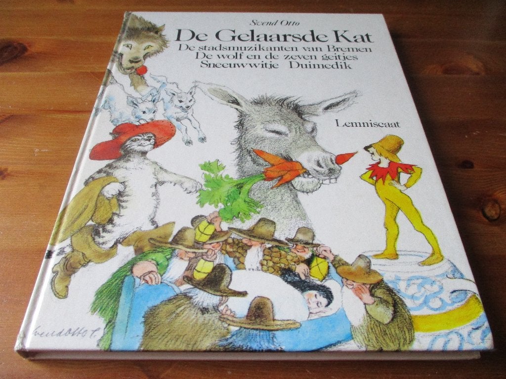 De Gelaarsde Kat en andere sprookjes - Svend Otto, Ophalen of Verzenden, Gelezen, Svend OTTO
