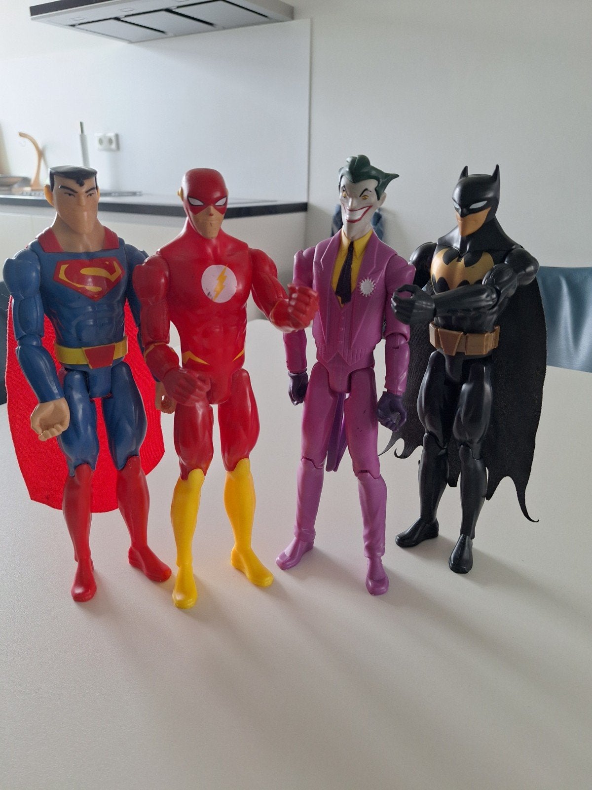 DC Comics Actiefiguren: Batman, Joker, Superman, Flash, Ophalen of Verzenden, Gebruikt
