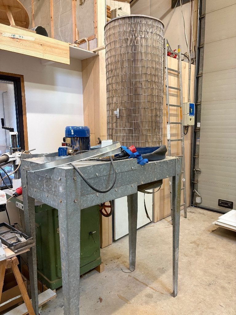 Stofafzuiging (werkplaats) 400V, Ophalen, Gebruikt