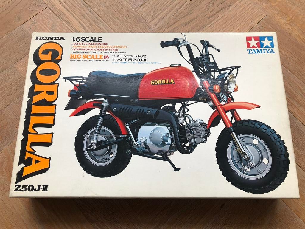 Tamiya Honda Gorilla 1:6 Monkey Bike, Auto, Groter dan 1:32, Ophalen of Verzenden, Zo goed als nieuw