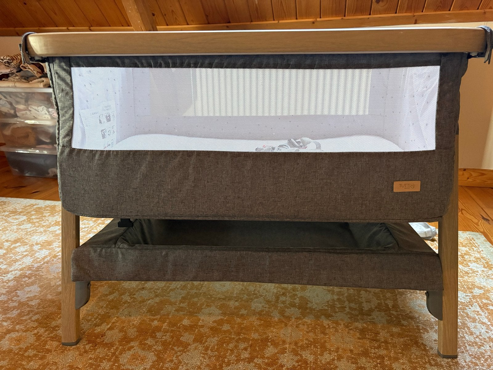 Tutti Bambini CoZee Co-Sleeper met matras, Ophalen, Zo goed als nieuw, Wieg