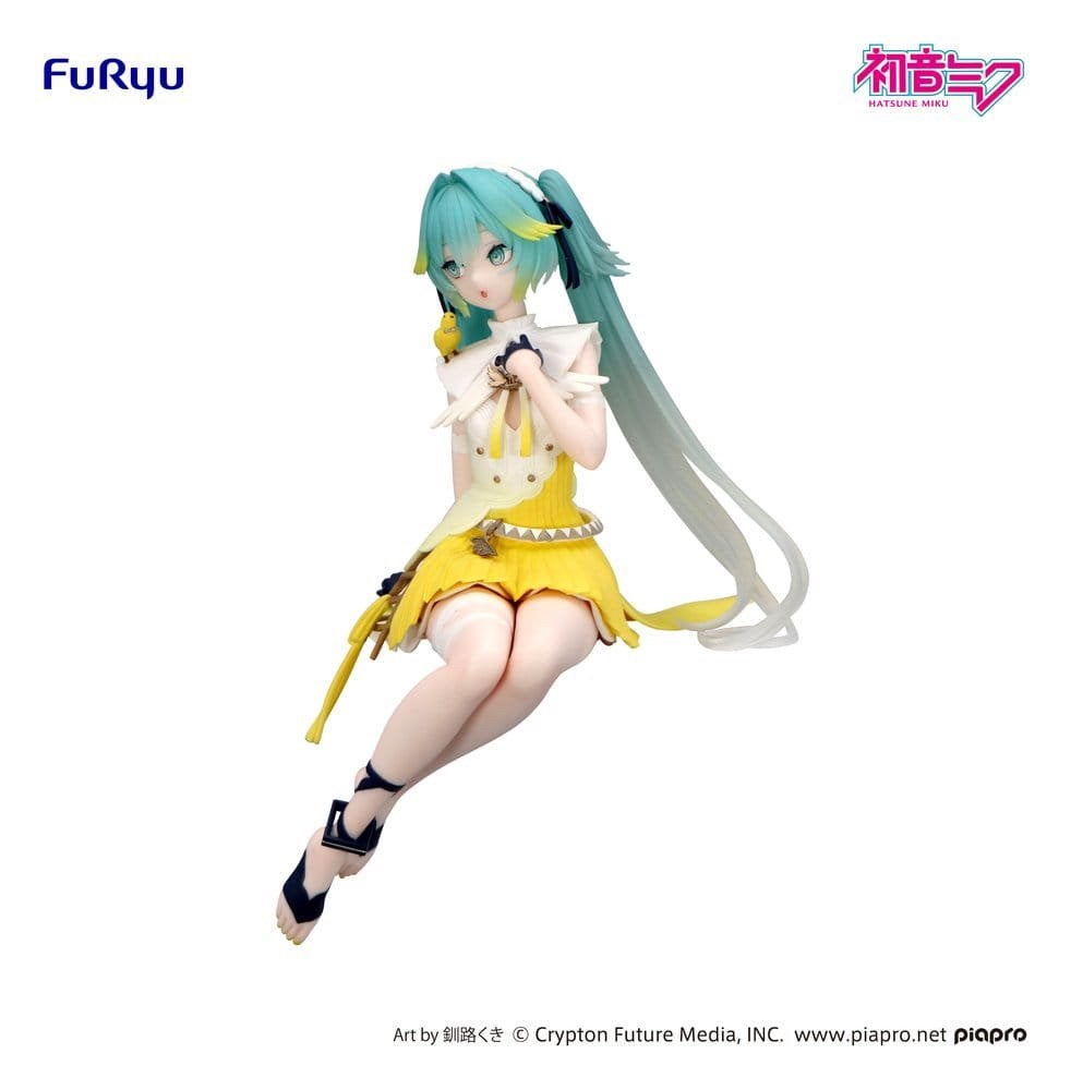 Hatsune Miku Noodle Stopper – Canary Bird-editie (14 cm)!, Hatsune Miku, Verzenden, Nieuw, Nvt