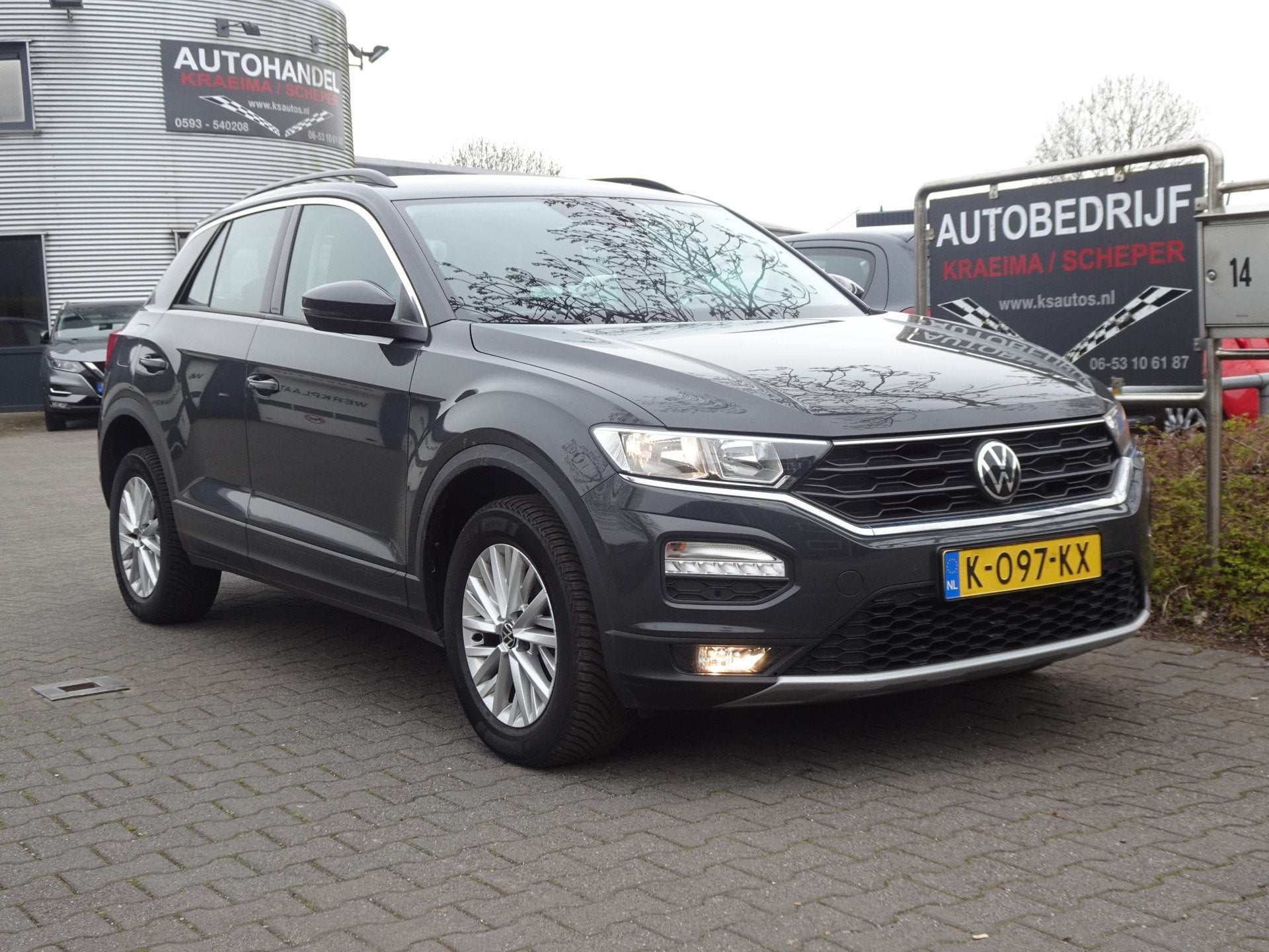 Volkswagen T-Roc 1.0 TSI Style (bj 2021), Auto's, Voorwielaandrijving, Gebruikt, Euro 6, 1194 kg