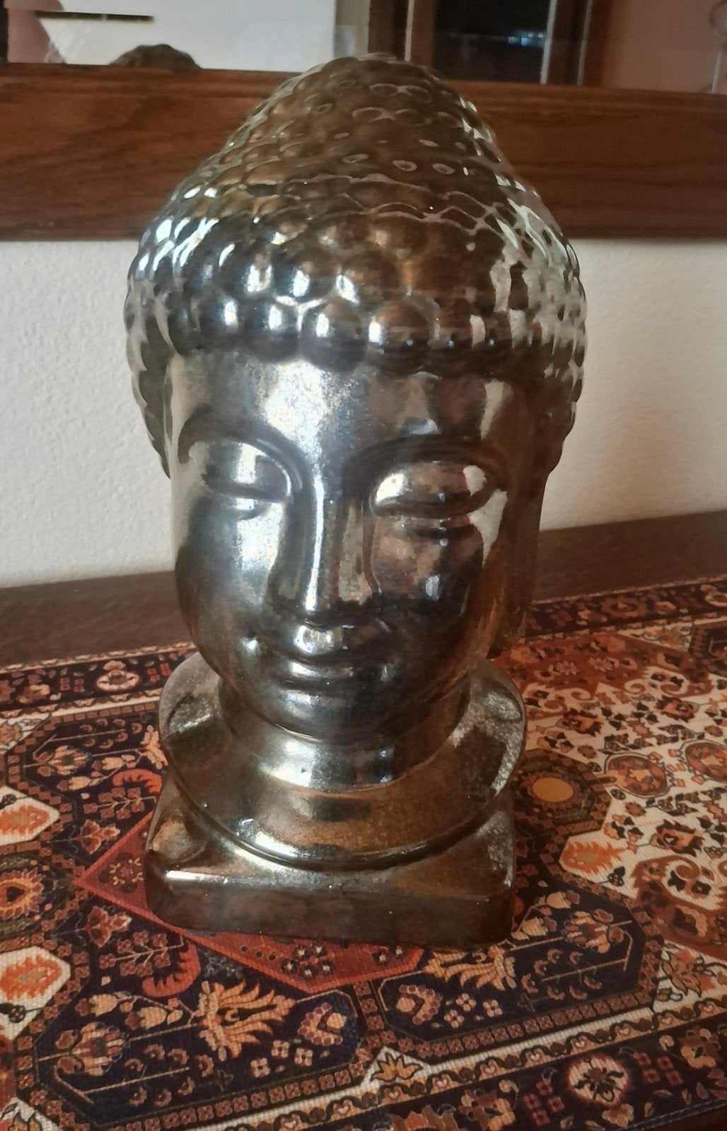 Mooi Boeddha hoofd - Decoratief beeld, Huis en Inrichting, Woonaccessoires | Boeddhabeelden, Ophalen