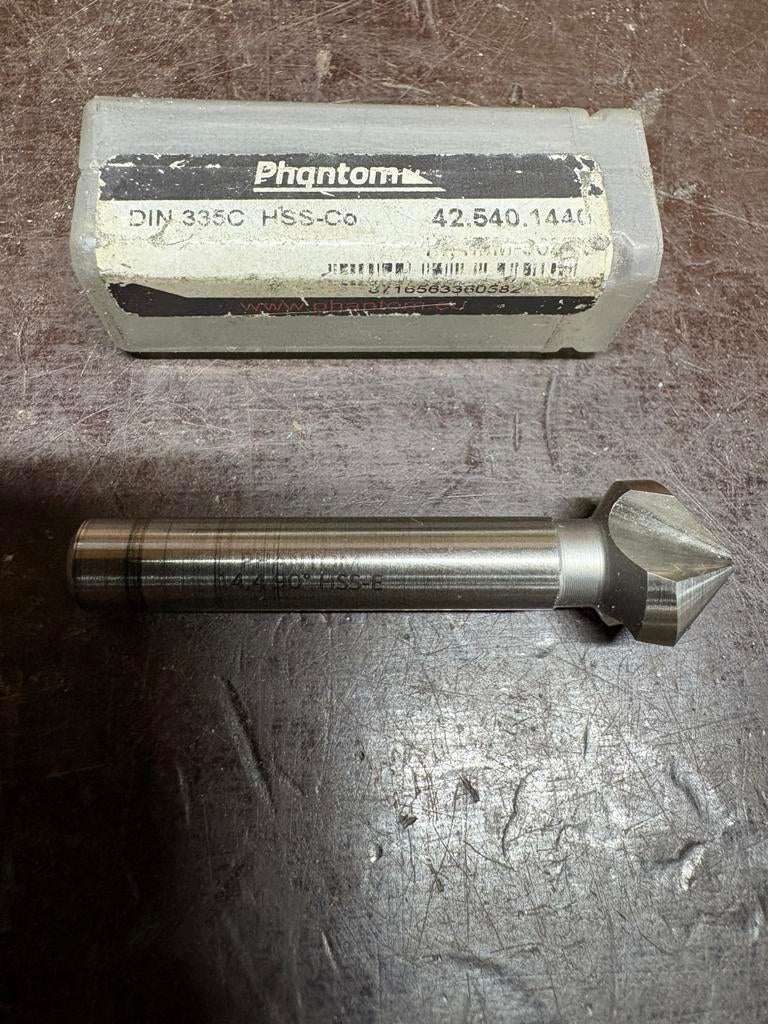 Verzinkboor phantom 14mm, Ophalen of Verzenden, Zo goed als nieuw