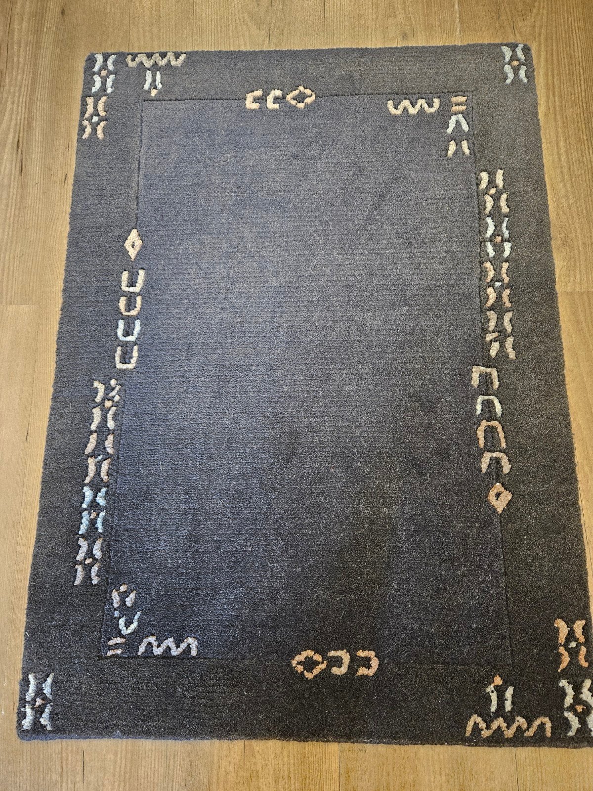 Handgeknoopt oosters tapijt modern 89x65, Info@SlatsAntiek.nl, 50 tot 100 cm, Perzisch, Vof Slats Antiek