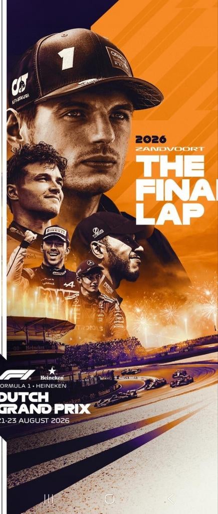 F1 Zandvoort Tickets 2026 Zondag, Twee personen
