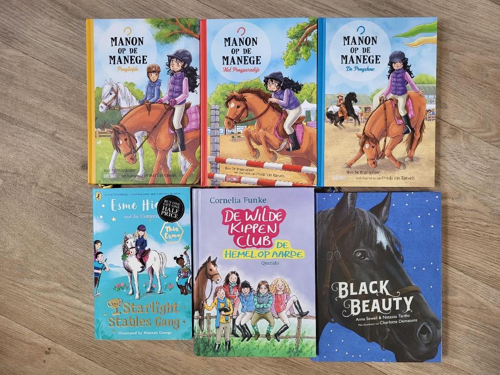 Manon op de manege, 6 boeken, Nico De Braeckeleer, Ophalen of Verzenden, Zo goed als nieuw, Fictie