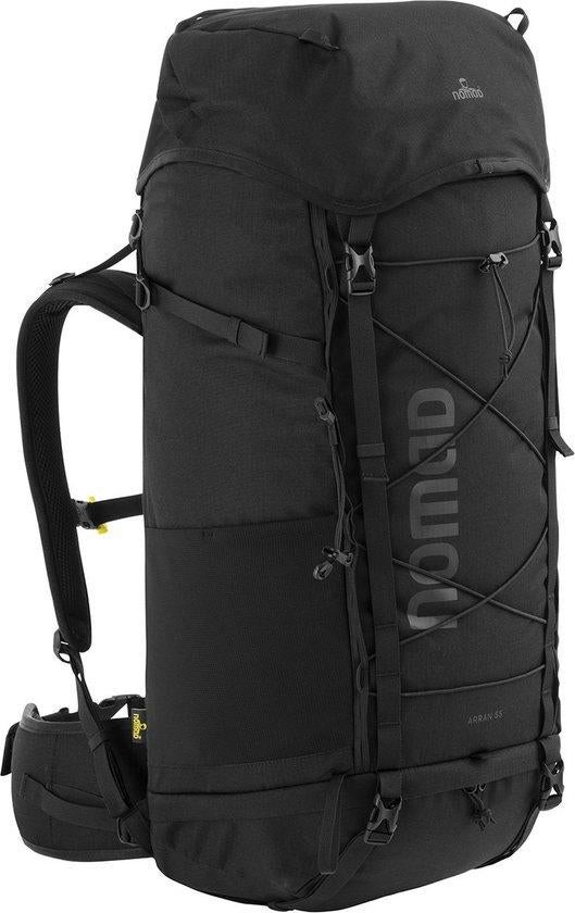 NOMAD Arran 55 liter Zwart | Backpack Trekking Rugzak, Ophalen, Zo goed als nieuw, Rugzak