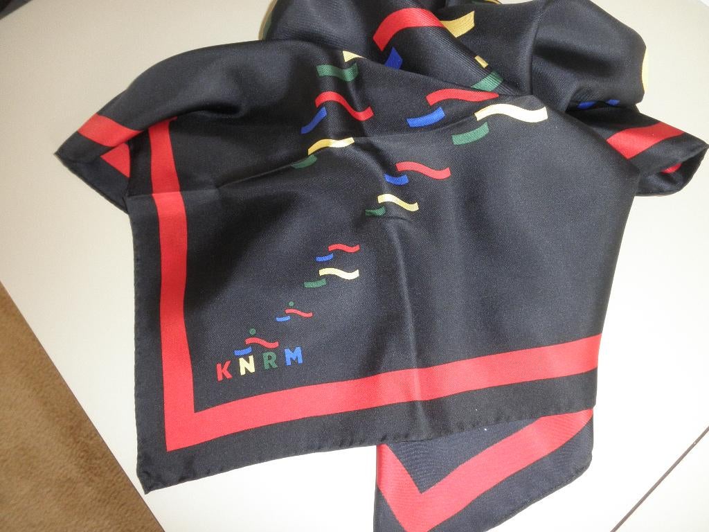 Zijde  Dames sjaal   KNRM, Ophalen of Verzenden, Nieuw, Maat 46/48 (XL) of groter, Sjaal