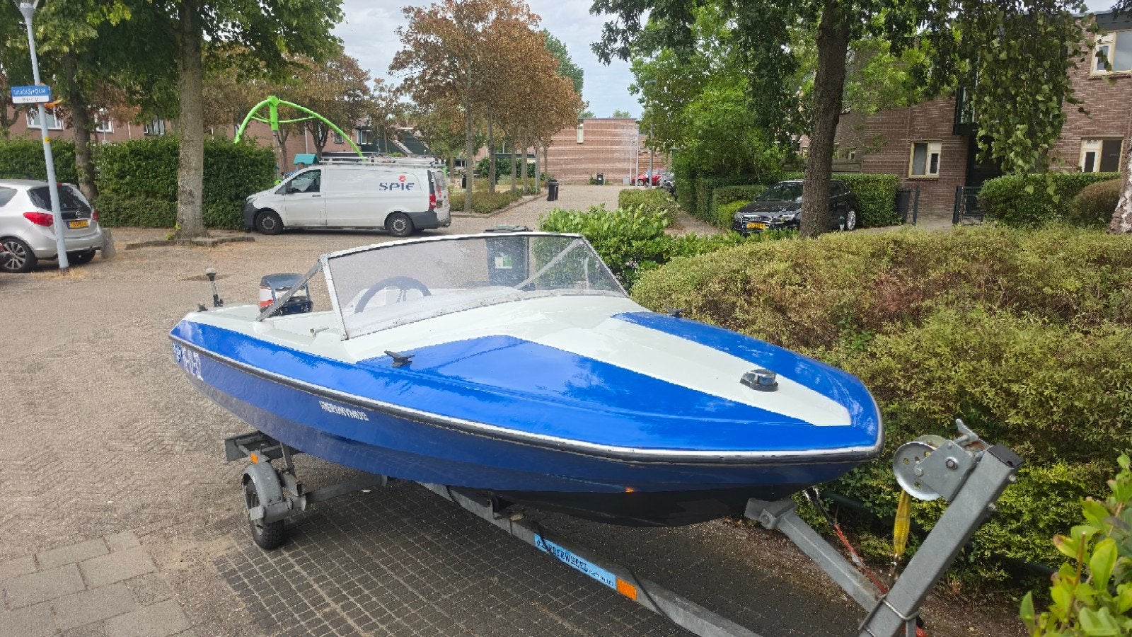 Glastron V-141 Speedboot met Yamaha 55pk buitenboordmotor, Ophalen, Overige merken, Gebruikt, 55 pk