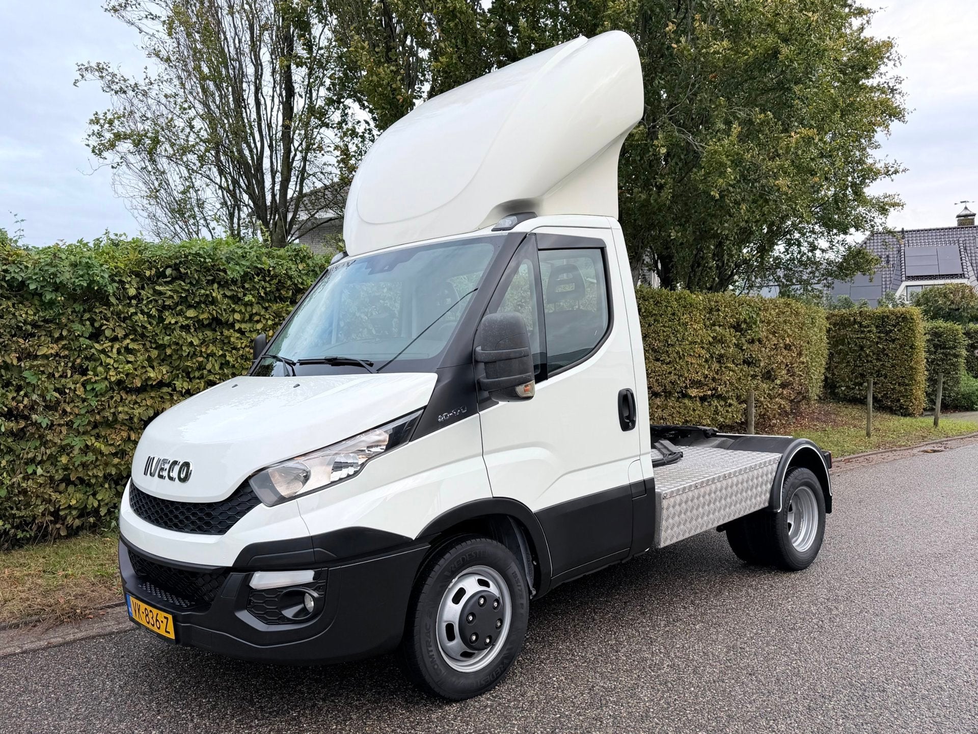 Iveco Daily 40C17 3.0 BE Trekker 9.5T |, Auto's, Electronic Stability Program (ESP), Euro 5, Gebruikt, Zwart