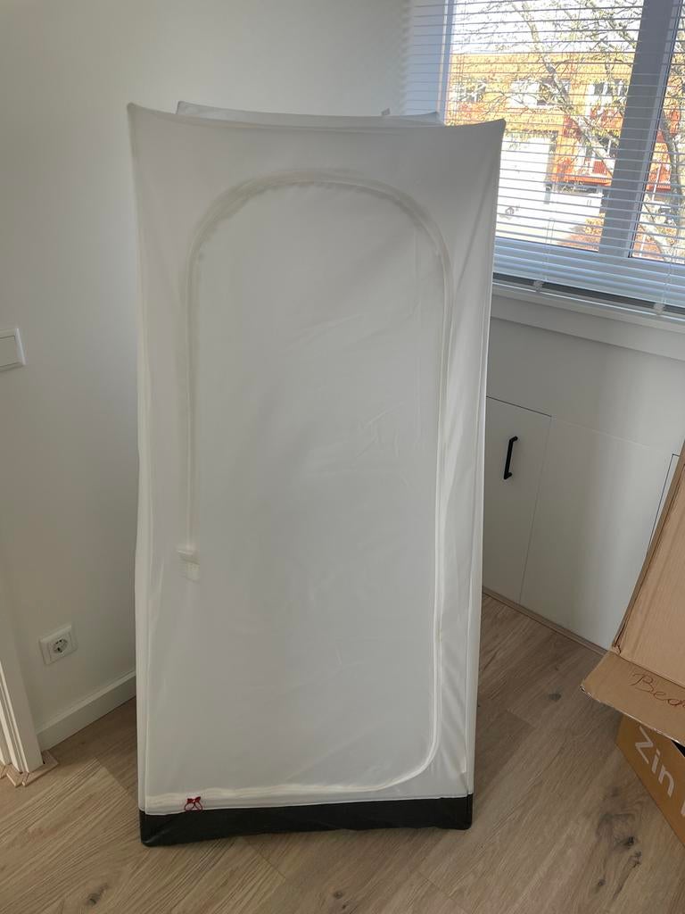 Ikea Vuku stoffen kast- 74x149, Ophalen, Kunststof, Gebruikt, 50 tot 100 cm