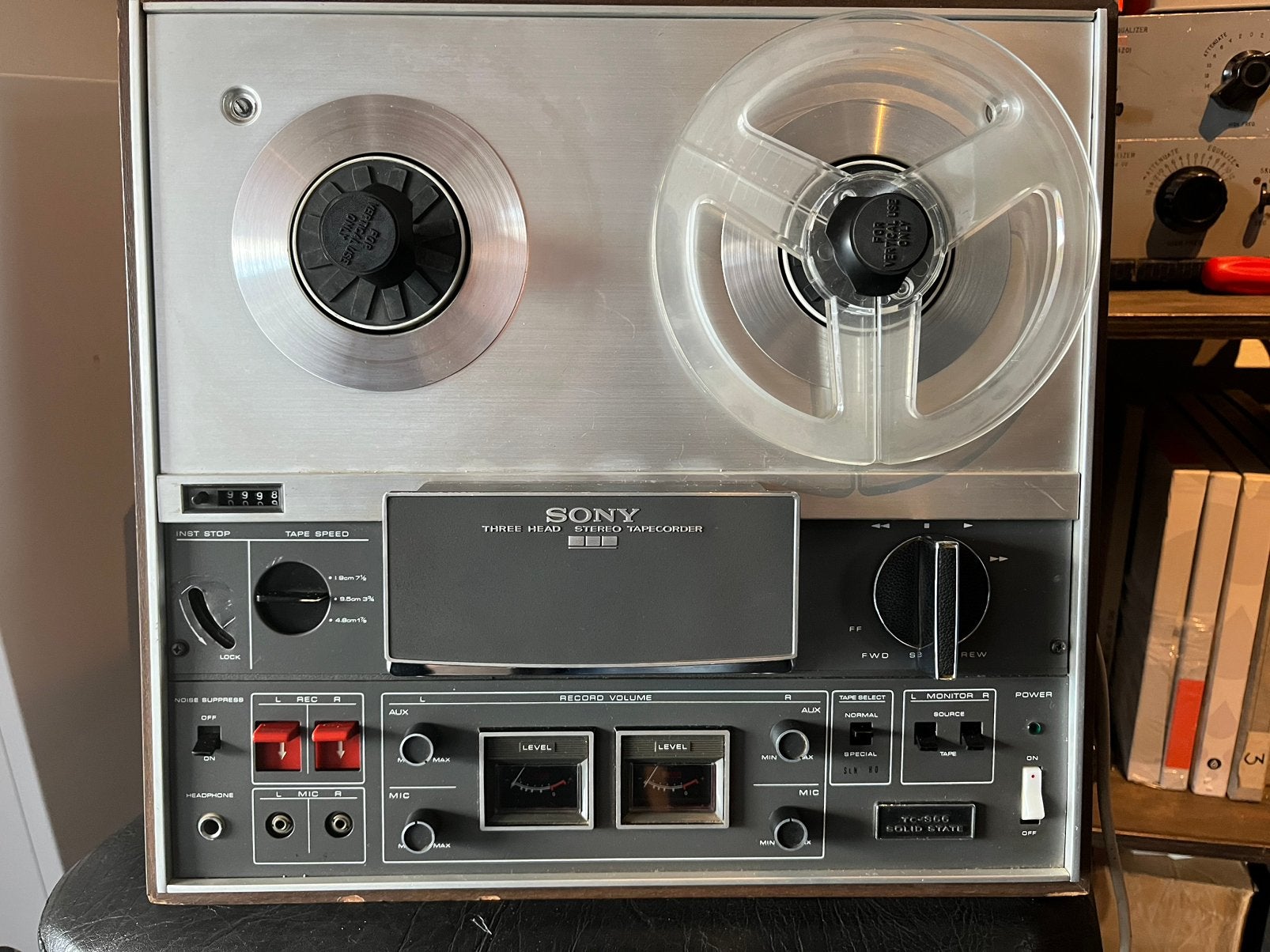 Sony TC 366, Ophalen, Bandrecorder