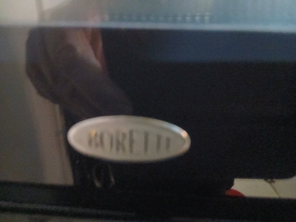 Combi oven als nieuw Merk Boretti nu 210 euro, Ophalen, Minder dan 45 cm, Inbouw, Draaiplateau