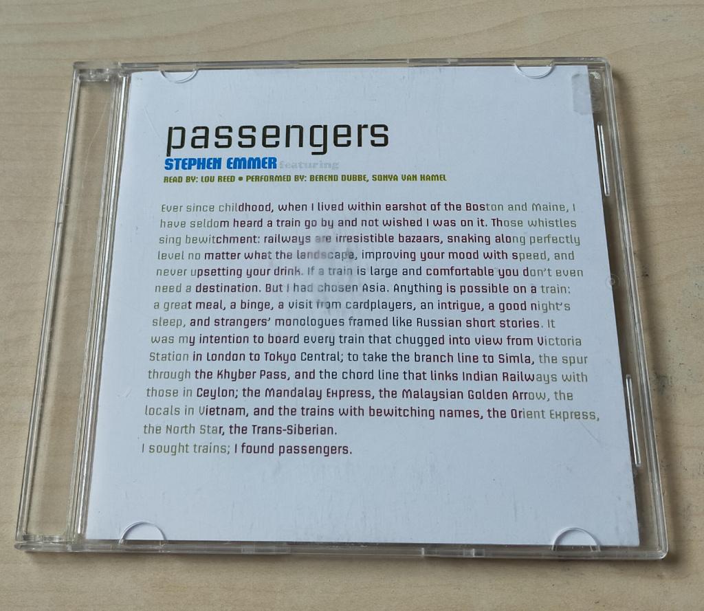 Stephen Emmer - Passenger CD Promo 1trk 2007, Ophalen of Verzenden, Gebruikt, Pop