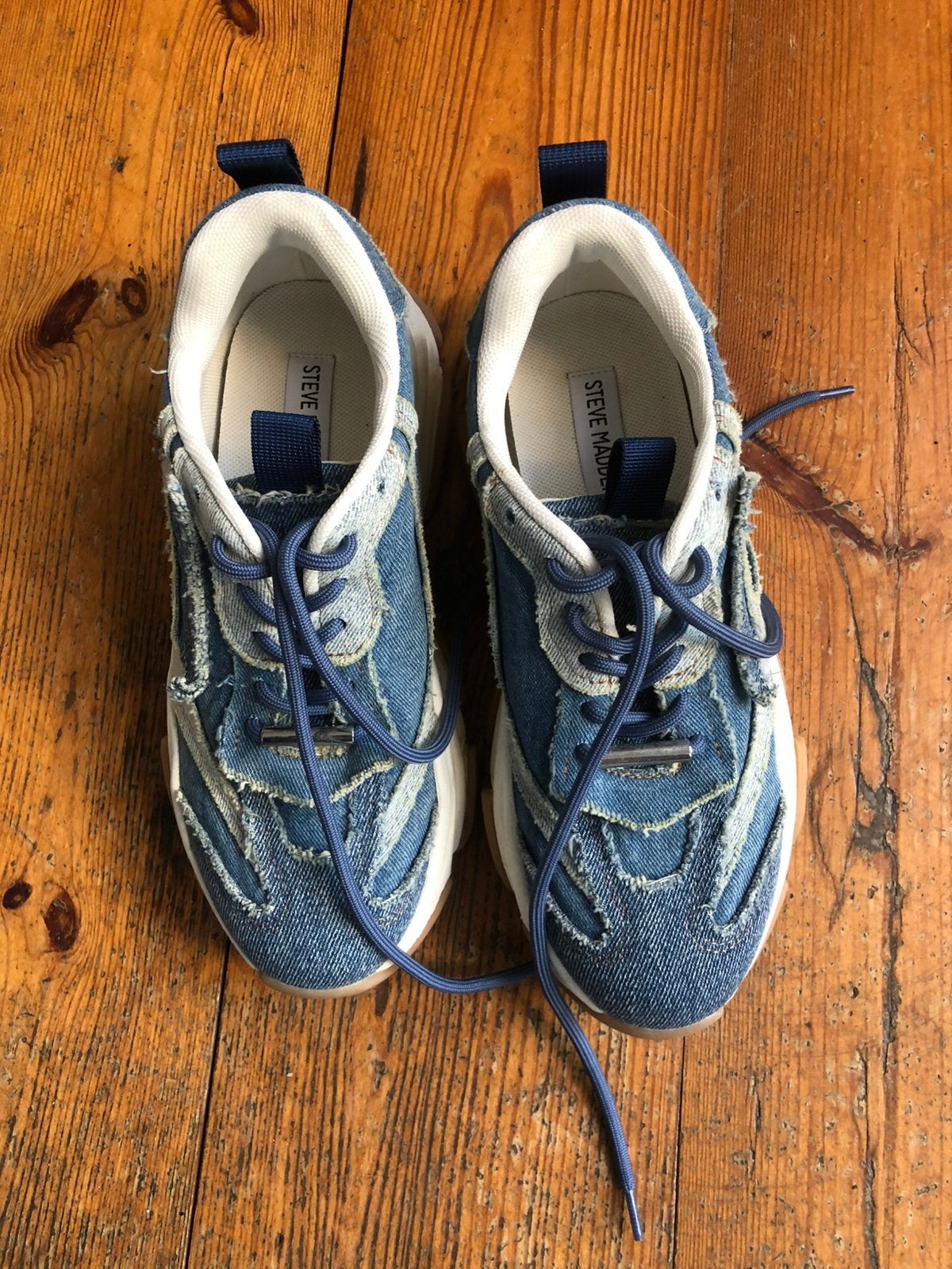 Steve Madden sneakers jeans denim 38, Kleding | Dames, Schoenen, Blauw, Steve Madden, Ophalen of Verzenden, Sneakers of Gympen