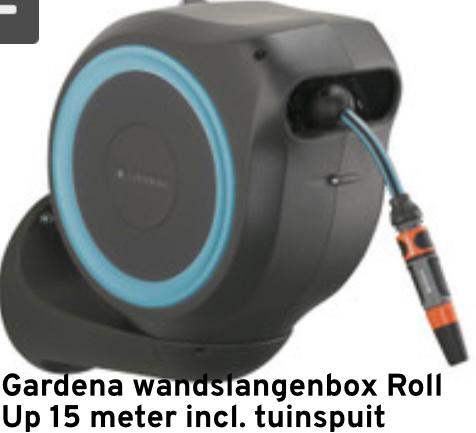 GARDENA Roll-up wandslangenbox, Ophalen of Verzenden, Zo goed als nieuw, Tuinslang