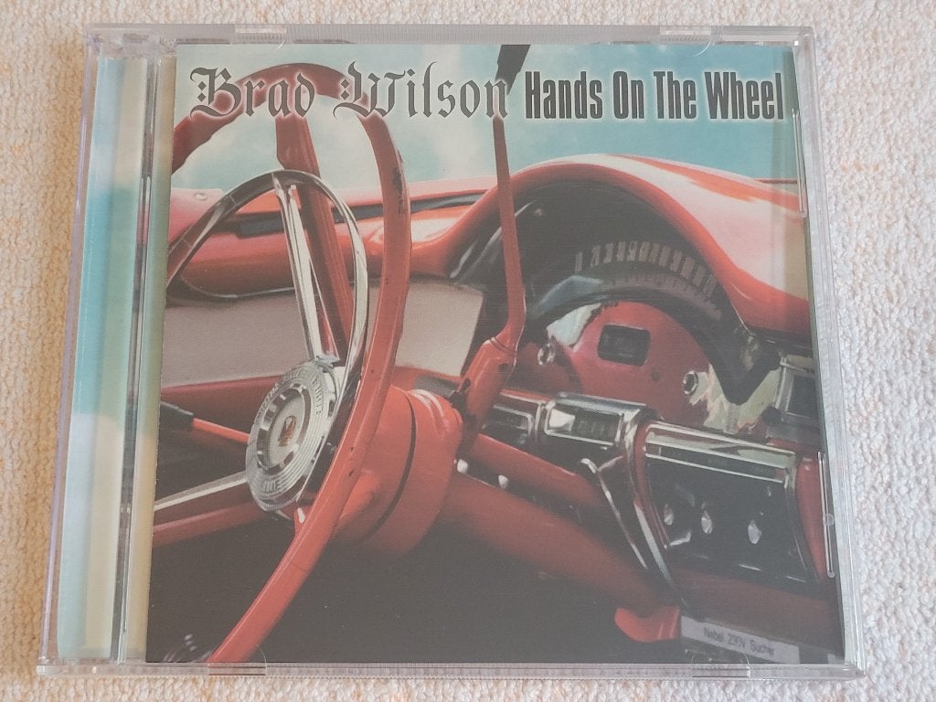 BRAD WILSON - Hands On The Wheel CD (BLUES) ZGAN, Ophalen of Verzenden, Zo goed als nieuw, Blues, Album