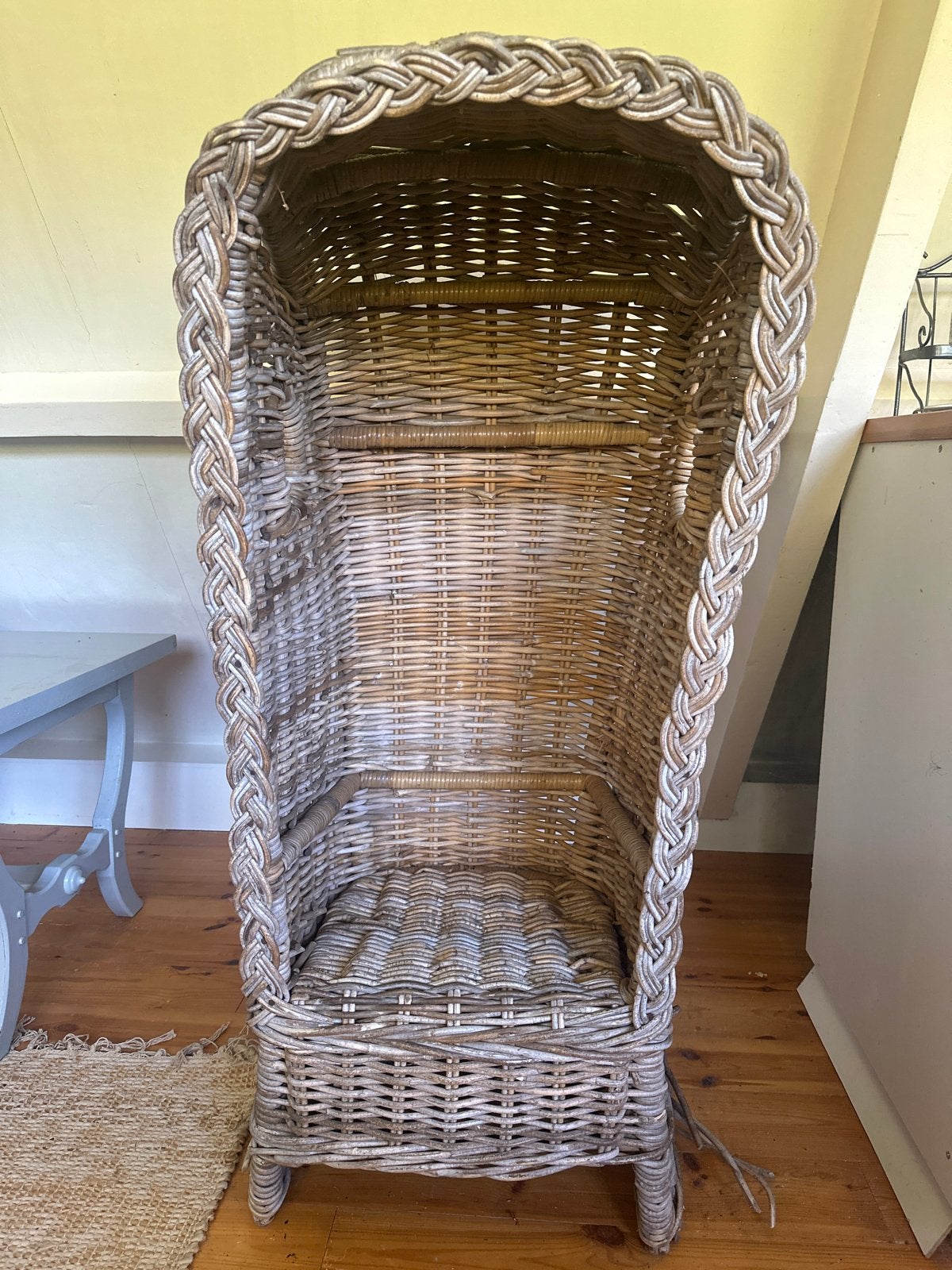 Rotan strandstoel kind, Ophalen