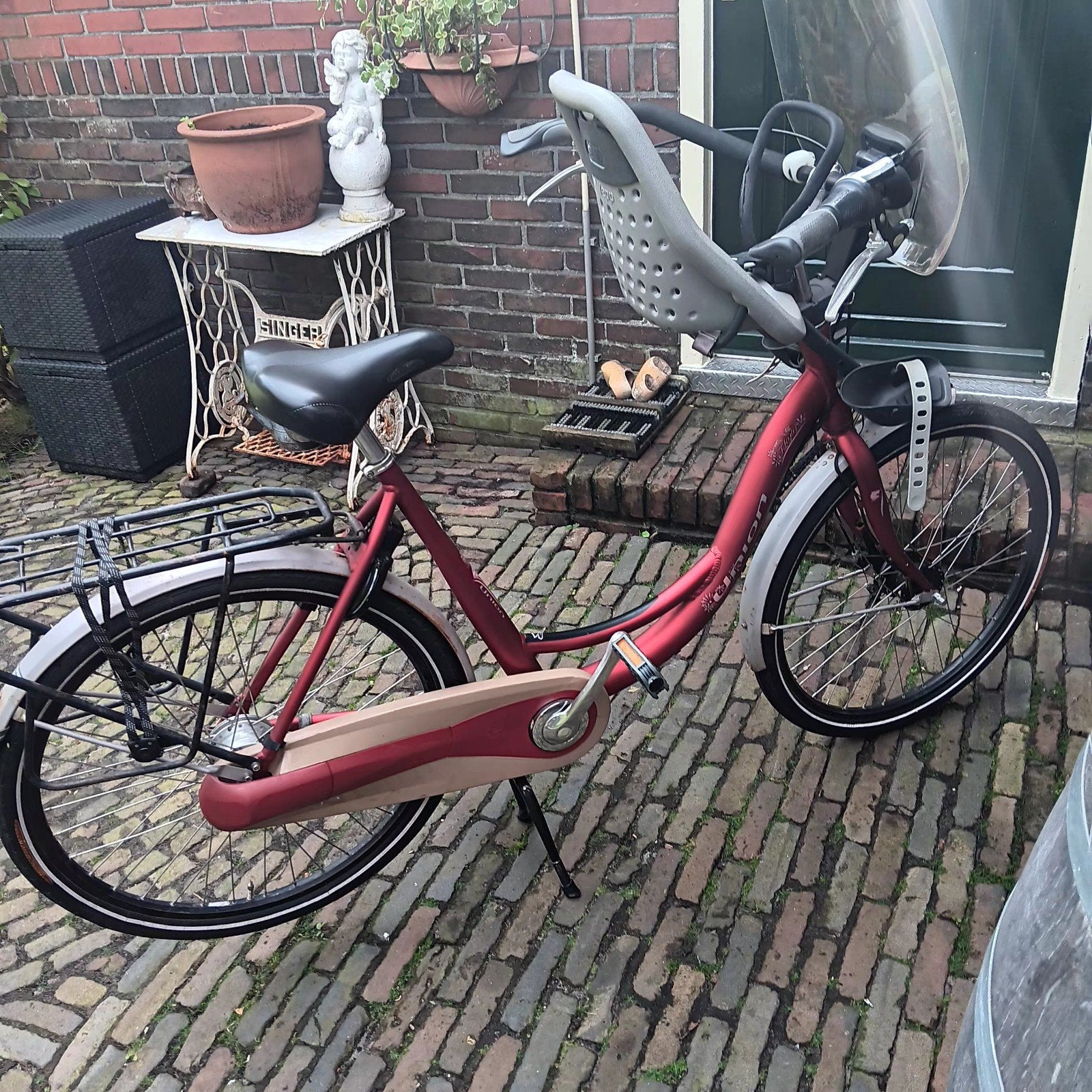 Mama fiets Union, Gebruikt, Versnellingen, 1 zitje, Ophalen