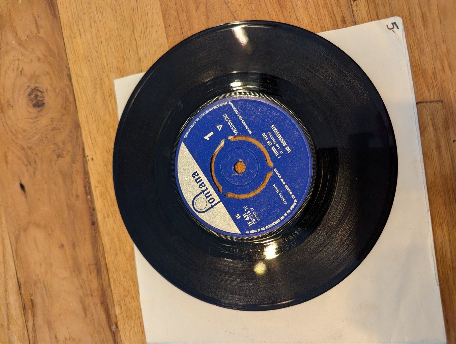 The Merseybeats - I Think of you ( vinyl single), Ophalen of Verzenden, Gebruikt, Pop